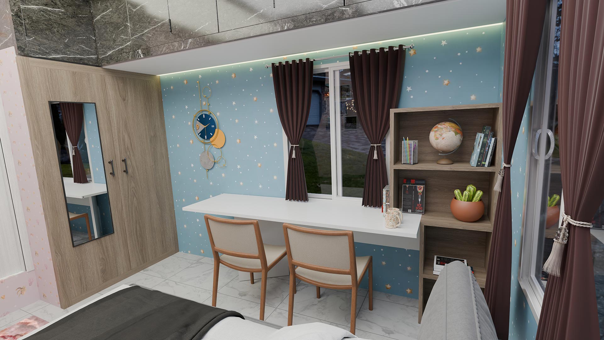 Brand display interior